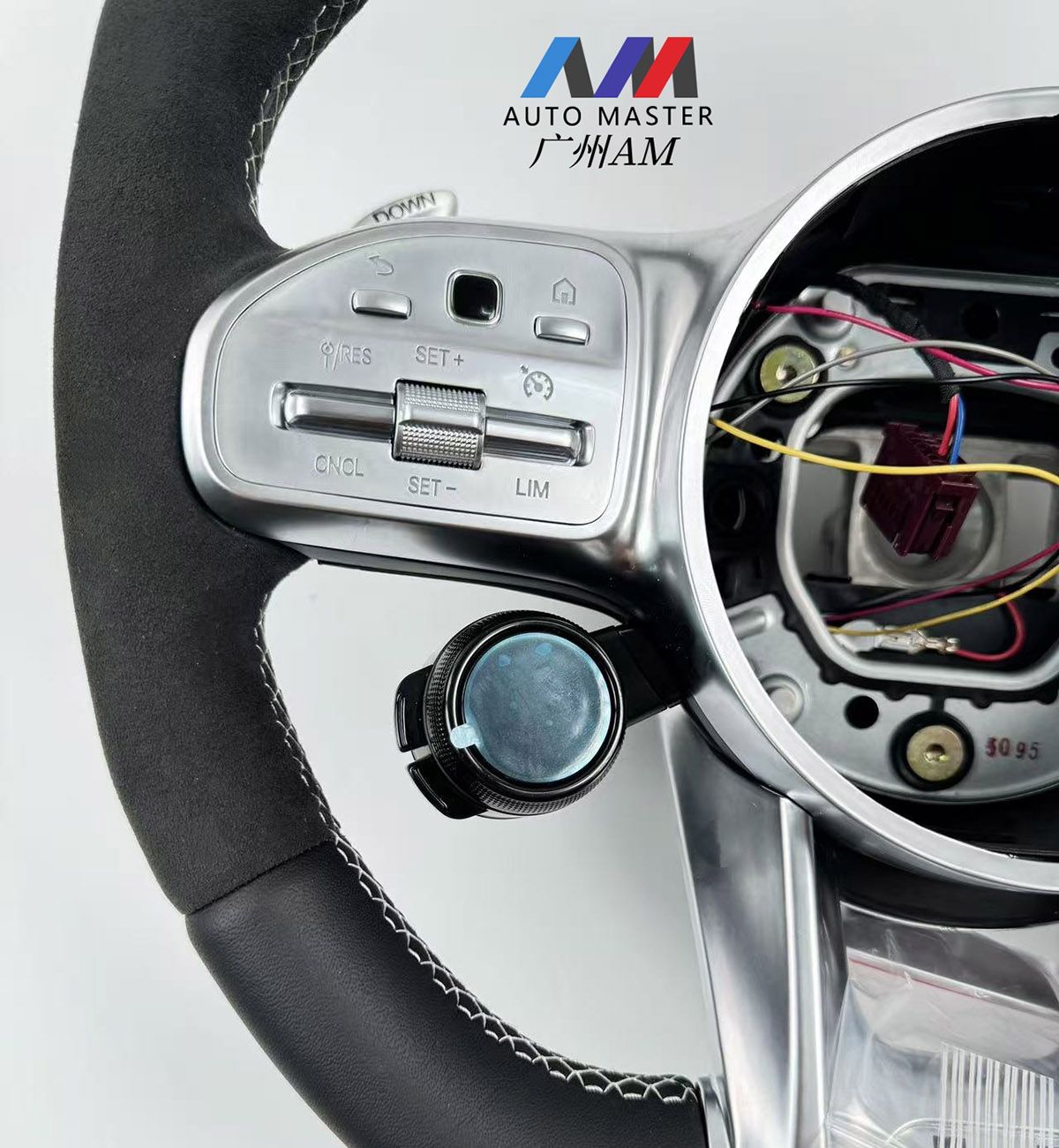 AMG Alcantara Steering Wheel with LED Drive Knob缩略图3
